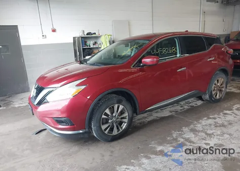 2016 Nissan Murano S из США, поврежденный, VIN 5N1AZ2MH0GN144579
